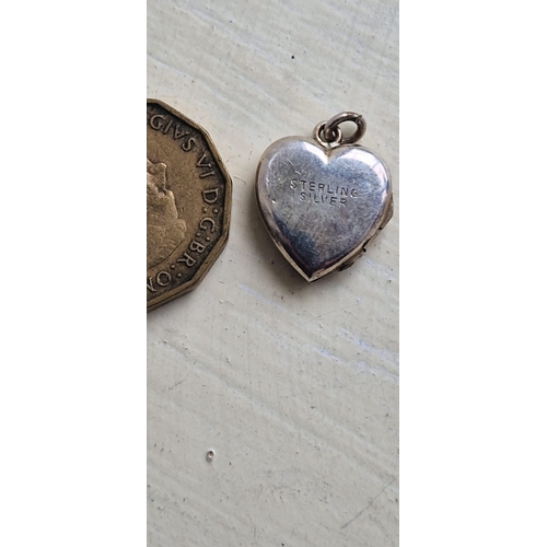 009 - Sterling silver locket