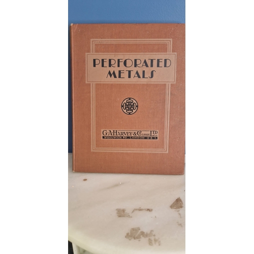 1F - Perforated metals catalogue 860. Very good condition