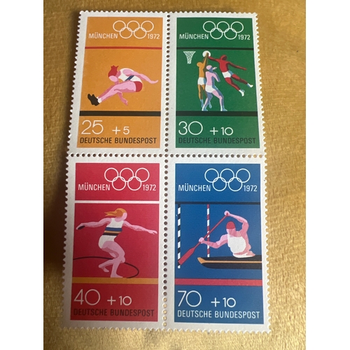 366 - German Olympics stamps