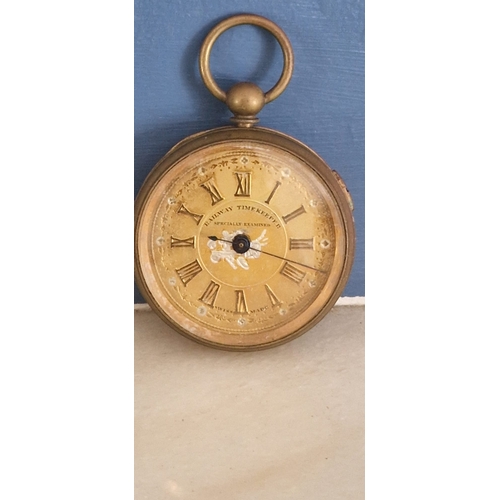 2I - Railway timekeeper pocket watch