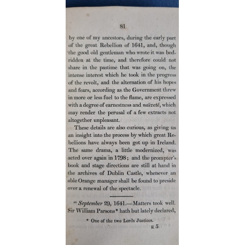 14Y - Memoirs of Captain Rock, celebrated irish Chieftain.  1824 good condition