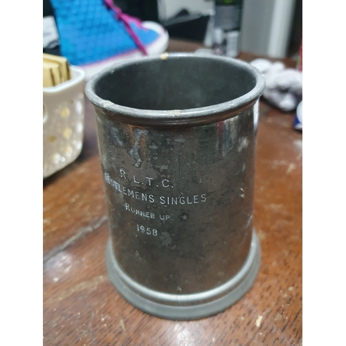 873 - Cornish Pewter tankard