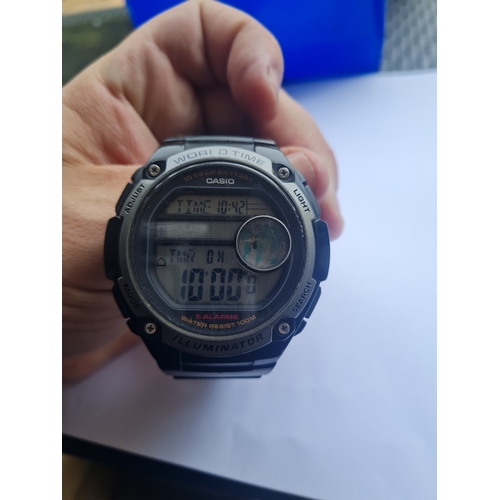 02F - Vintage casio digital watch pwo