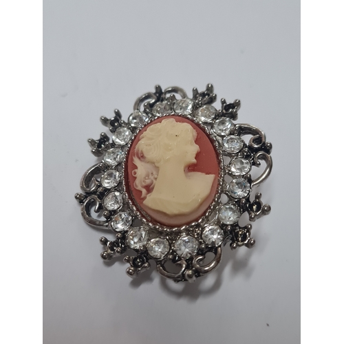 2K - Vintage broach cameo