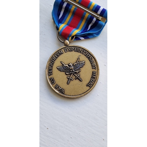 3X - War on terrorism medal