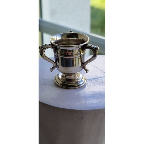 4H - Miniature sterling silver cup