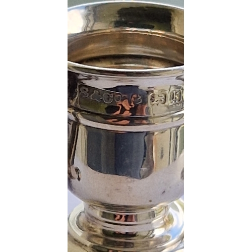 4H - Miniature sterling silver cup