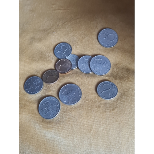 56 - Collection of foreign coins