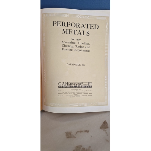 137 - Perforated metals catalogue 860. Very good condition