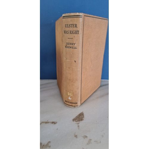 24R - Ulster was right.  1st edition ex library