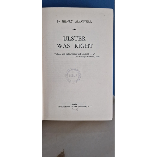 24R - Ulster was right.  1st edition ex library