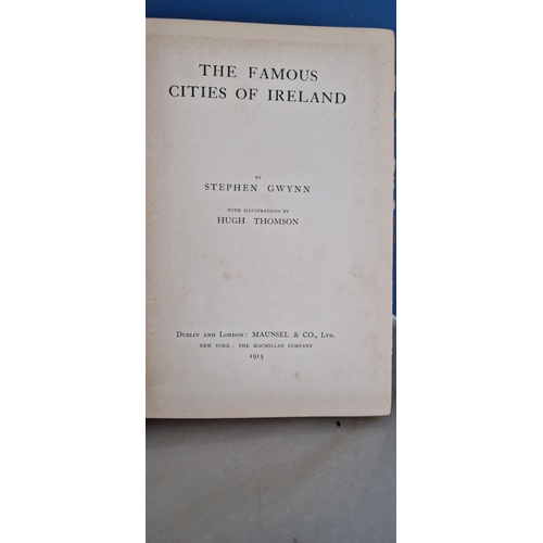 16J - The Famous Cities Of Ireland.  1st edition 1918