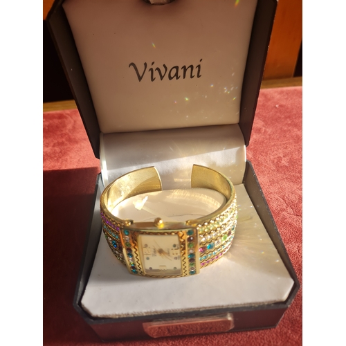 377 - Vivani boxed watch