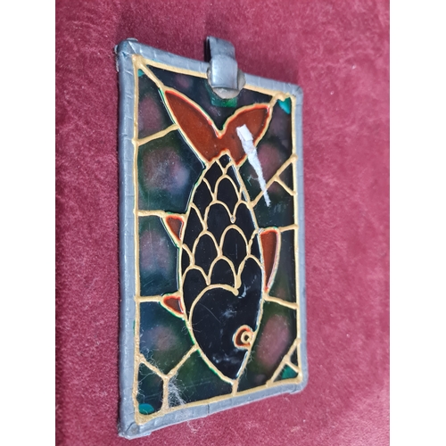 388 - Vintage stained glass