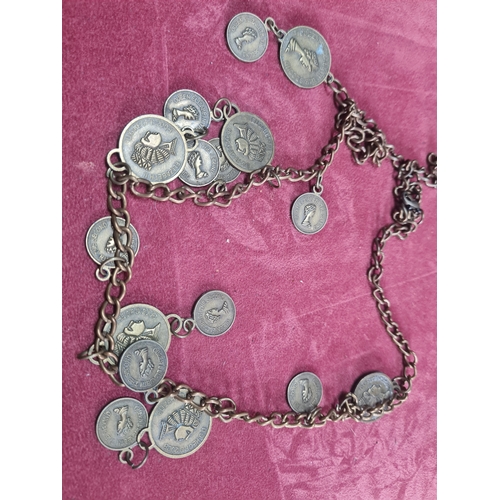 41 - Vintage coin style chain