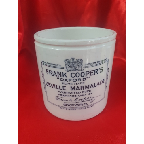 076A - Frank Cooper Oxford Saville marmalade jar