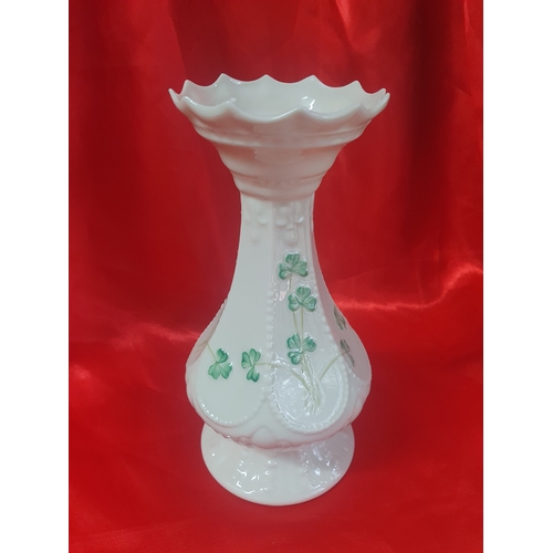 28A - Belleek Island vase