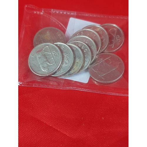 547 - Lot of irish coins