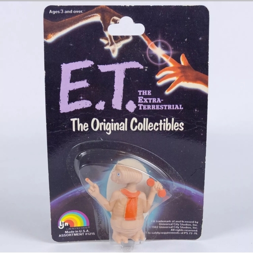 633 - MOC LJN Toys 1982 E.T. ET figure Phone Home with telephone