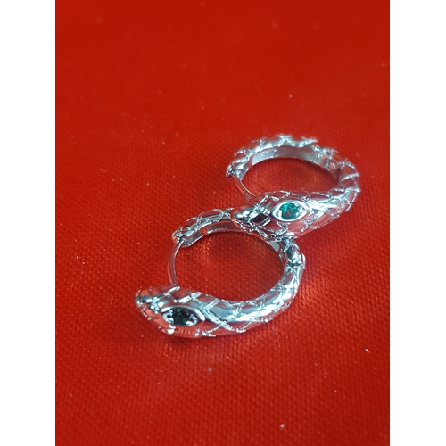 695 - Snake earrings