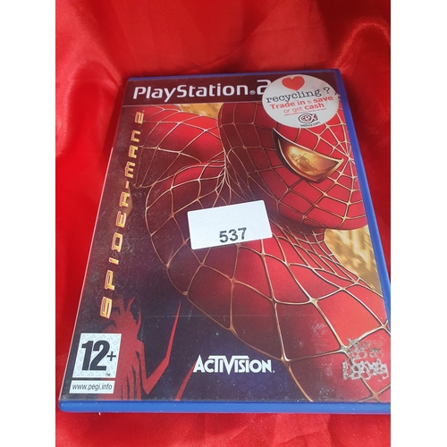 537A - Playstation 2 spiderman