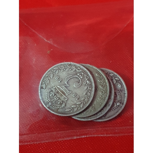 745 - Vintage George silver coins