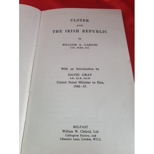 07X - Ulster and the irish Republic by William a Carson