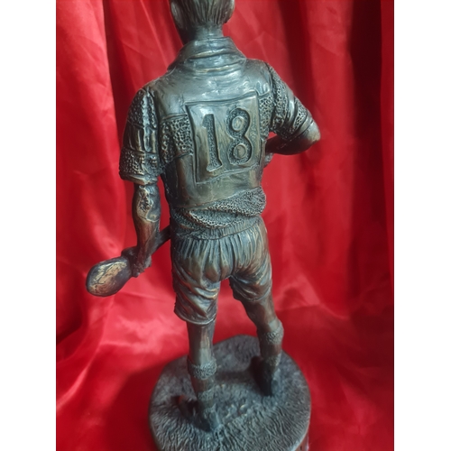 015P - Large bronze resin kevin Barry 1916 figure