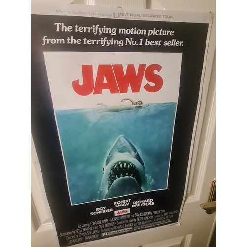 814 - Jaws movie poster 
A2