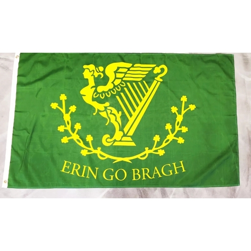 871 - Large erin go bragh irish flag