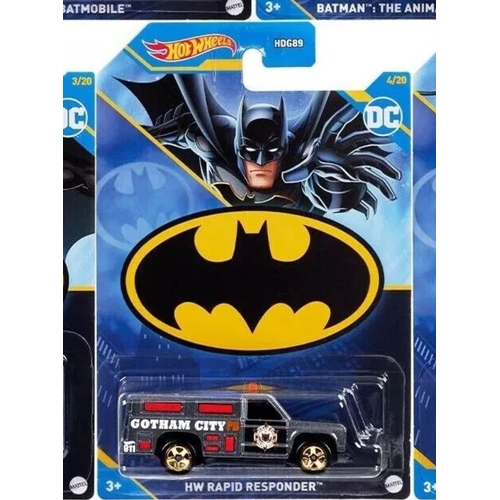 12X - Boxed Hotwheels batman model