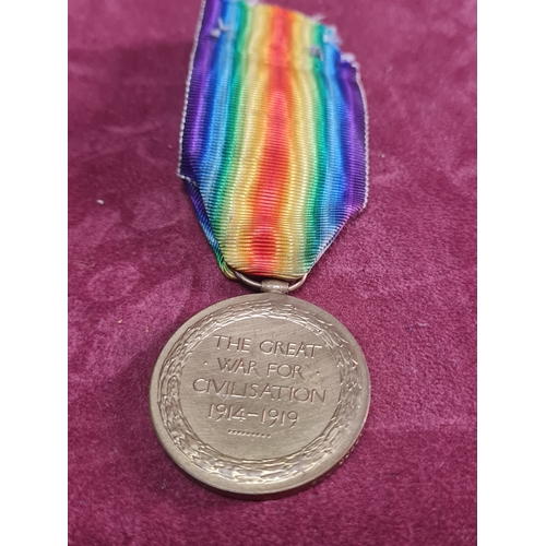 694 - Ww1 medal b robson