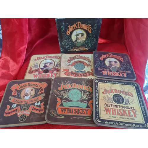 06X - Jack daniels coaster set