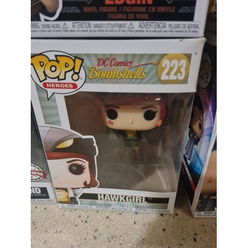 1O - Boxed funko pop  hawkgirl