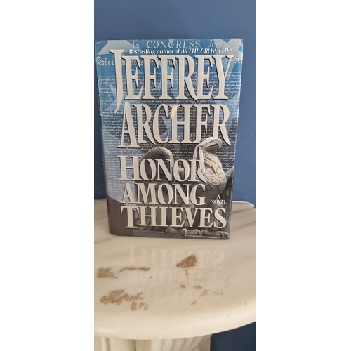 754 - Jeffery Archer. Original signed with stamp and certificate of authenticity.