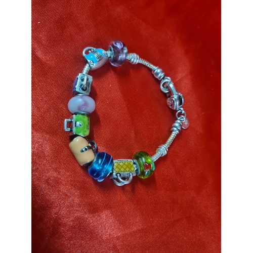 16L - Ladies charm bracelet