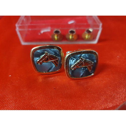 015S - Horse cufflinks