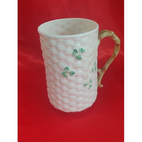 794 - Vintage Belleek large mug