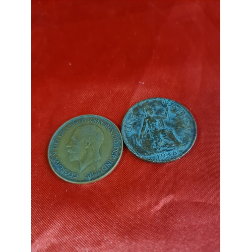 387 - 2 vintage george coins