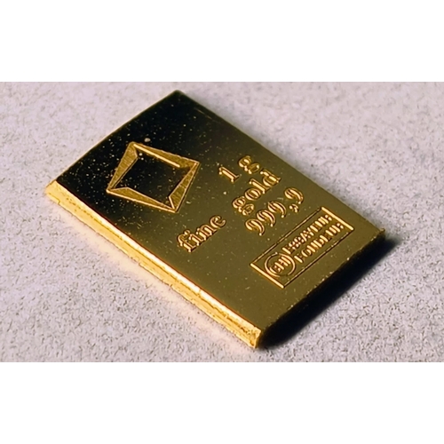 16Y - 24ct gold bar