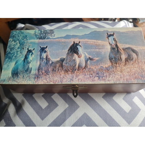 05L - Horse wooden box