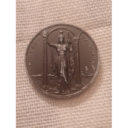 07X - 1937 Large CORONATION MEDAL