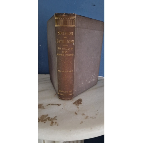 3U - Socialism and Catholicism 1896. 1st edition