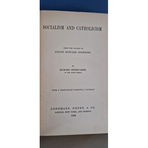 3U - Socialism and Catholicism 1896. 1st edition