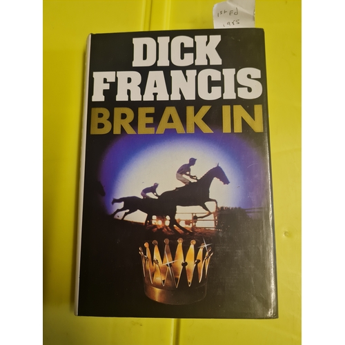 005 - 1st edition 1985 dick francis break in