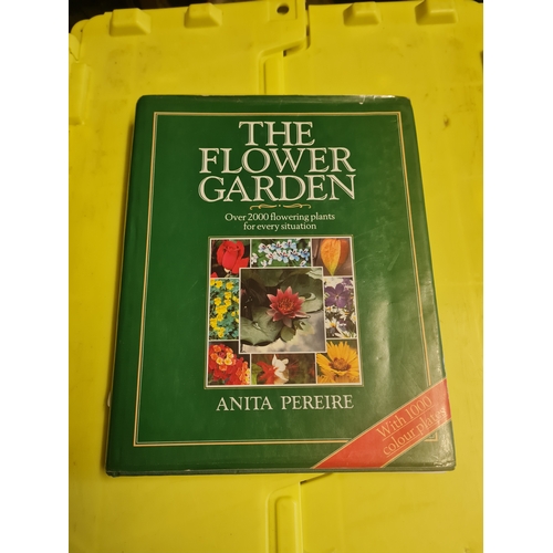 110A - Large hardback the flower garden