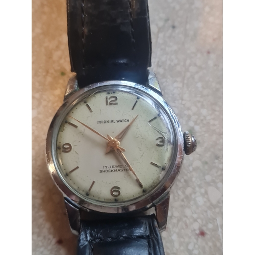 12 - Vintage 17 jewels watch