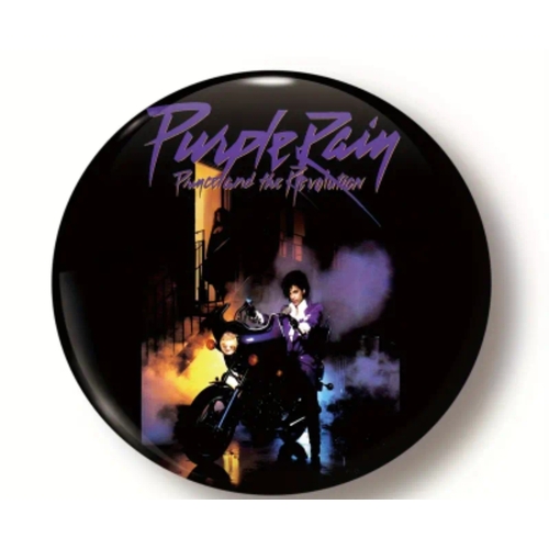 1Z - Purple rain pin badge