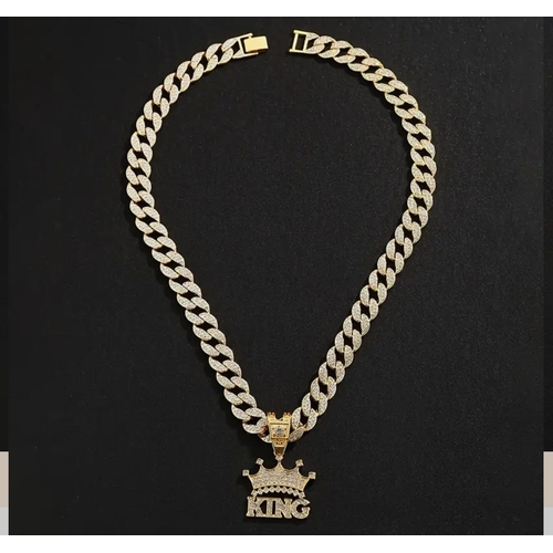 13P - Cuban necklace & pendant king