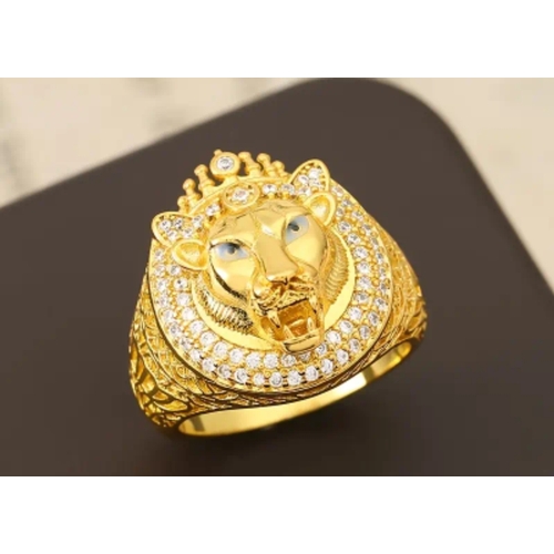 014A - Lion head hd ring